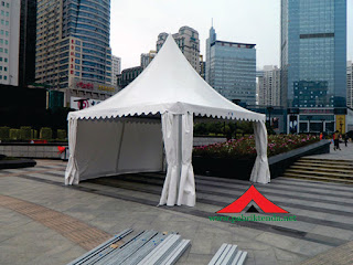 Tenda Sarnafil disebut juga Tenda Event, Tenda Sarnafil digunakan untuk keperluan Event, bazaar,