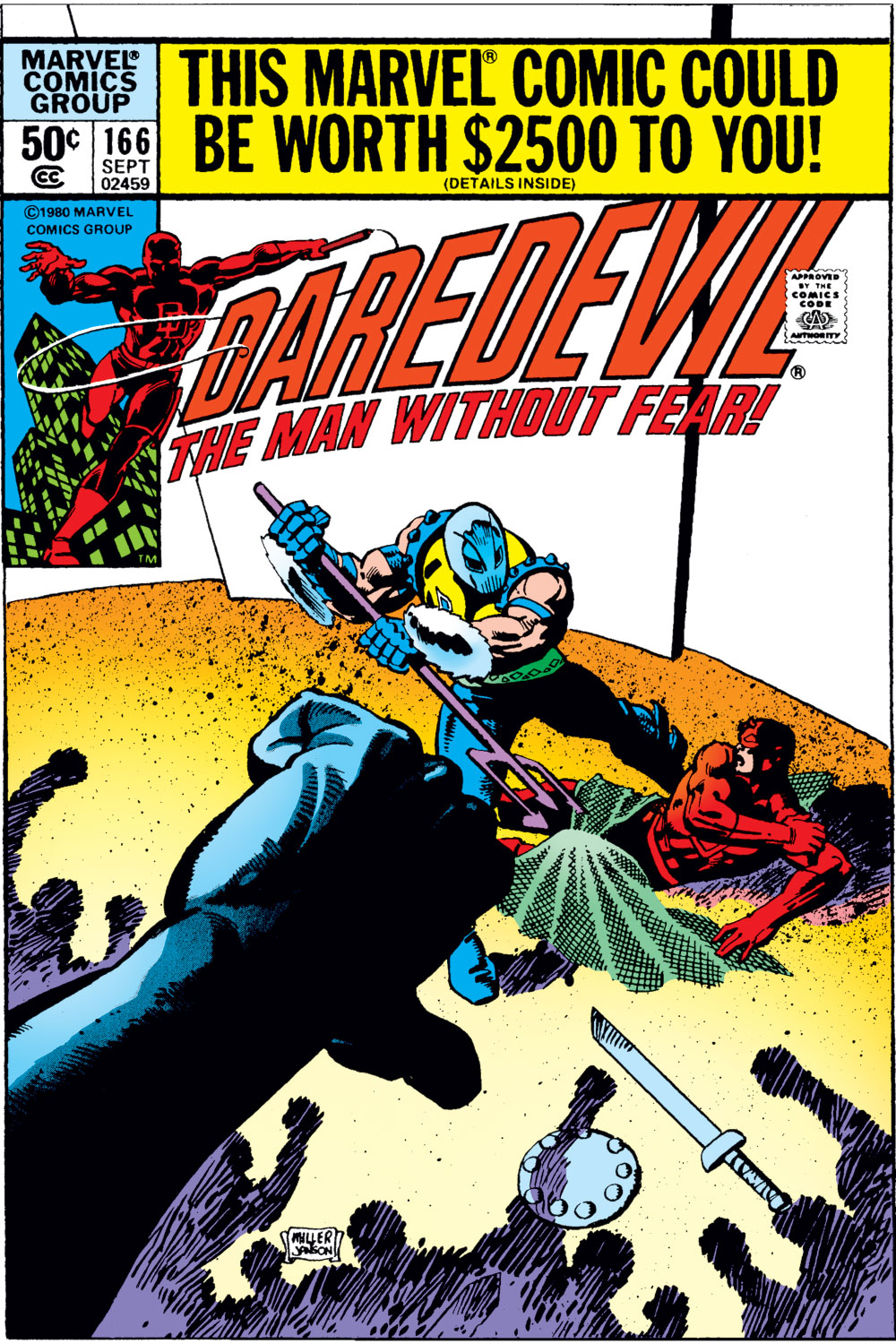 Read online Daredevil (1964) comic -  Issue #166 - 1