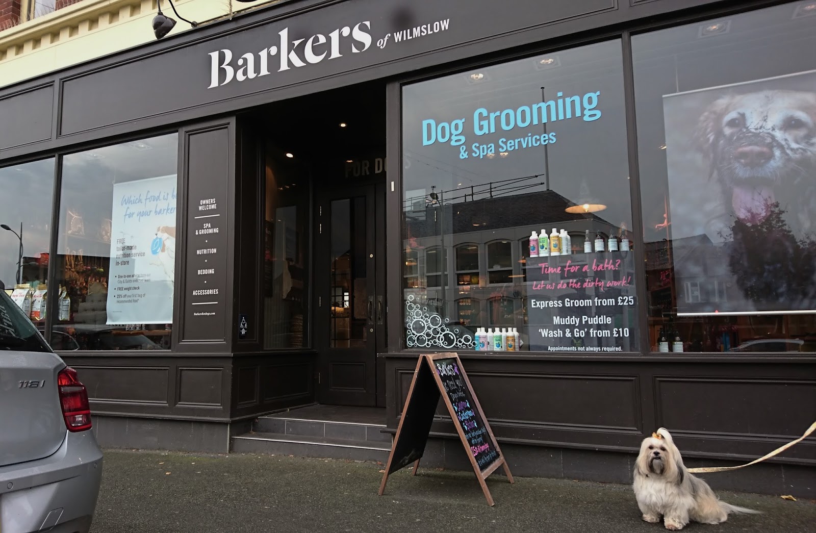 Barkers Wilmslow Cheshire Paws across Britain