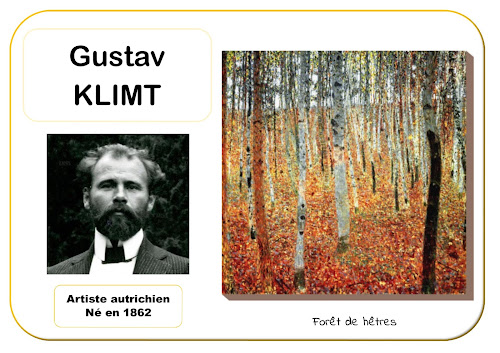 Gustav Klimt - Portrait d'artiste en maternelle