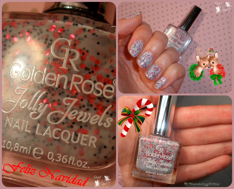 Glitter navidad Raquel Nail's