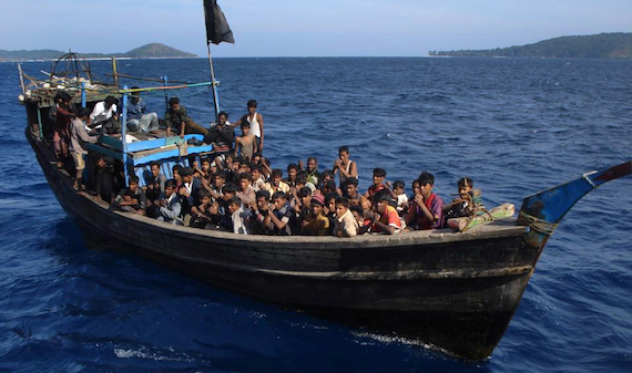 Abandonados en el mar