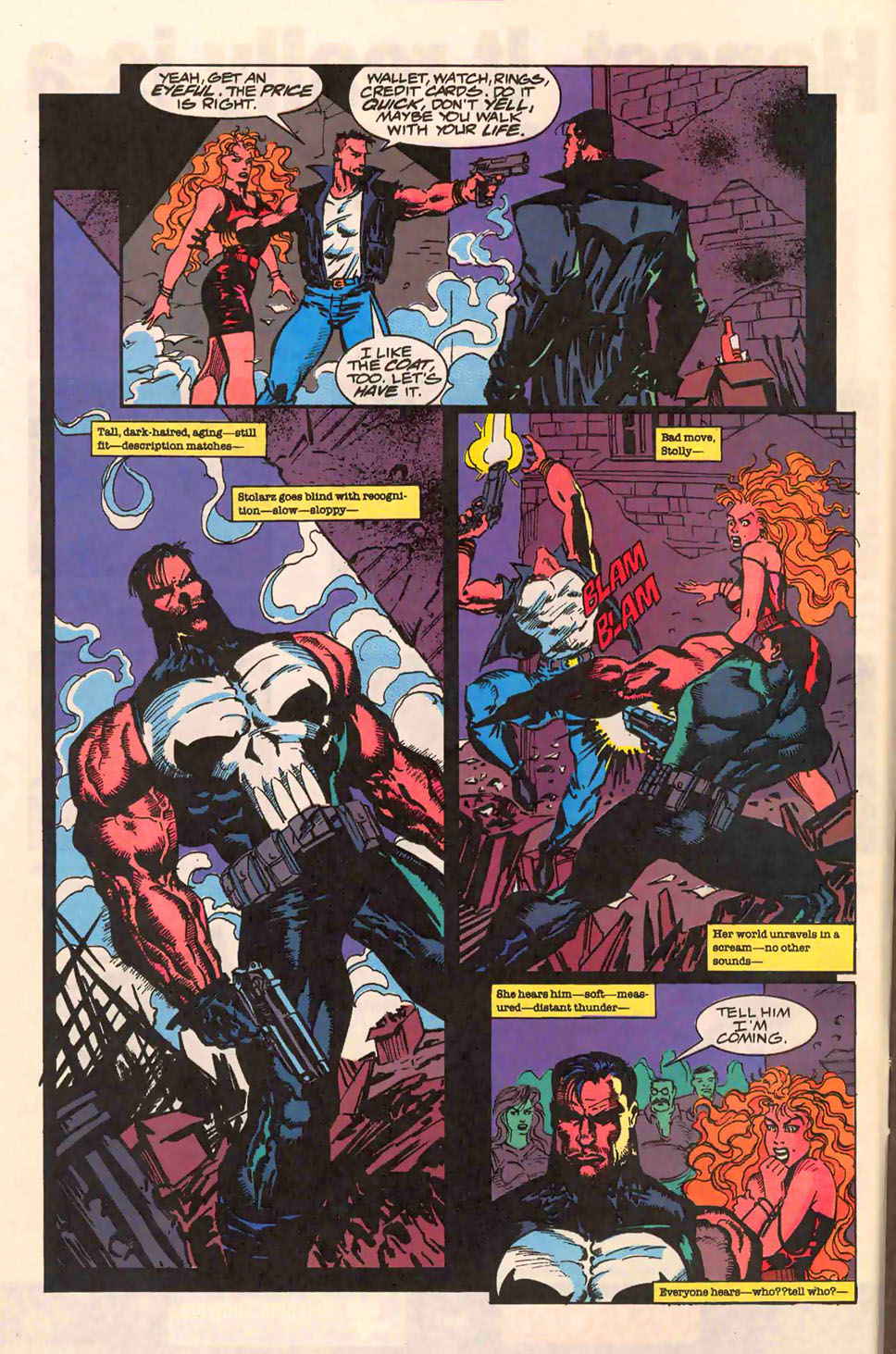 Read online The Punisher (1987) comic -  Issue #81 - Bodies of Evidence - 6