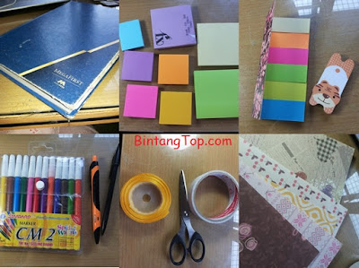 DIY Dashboard Planner & Mini Pocket untuk Buku & Agenda DIY Dashboard Planner & Mini Pocket untuk Buku & Agenda