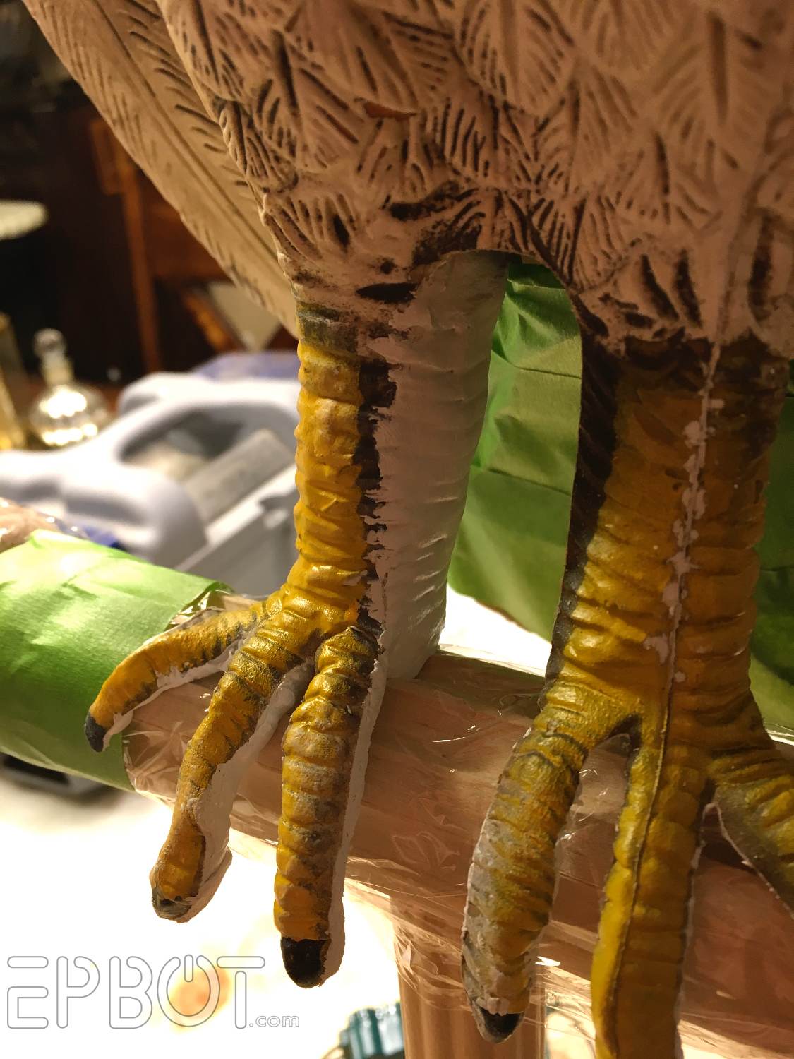 EPBOT We Made A Phoenix Topper For Our Harry Potter Tree!