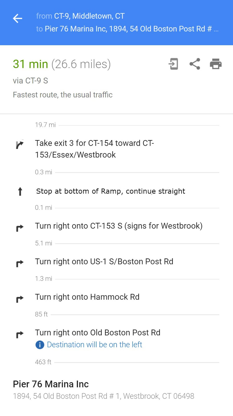 Pier 76 Marina Westbrooks First Marina Directions