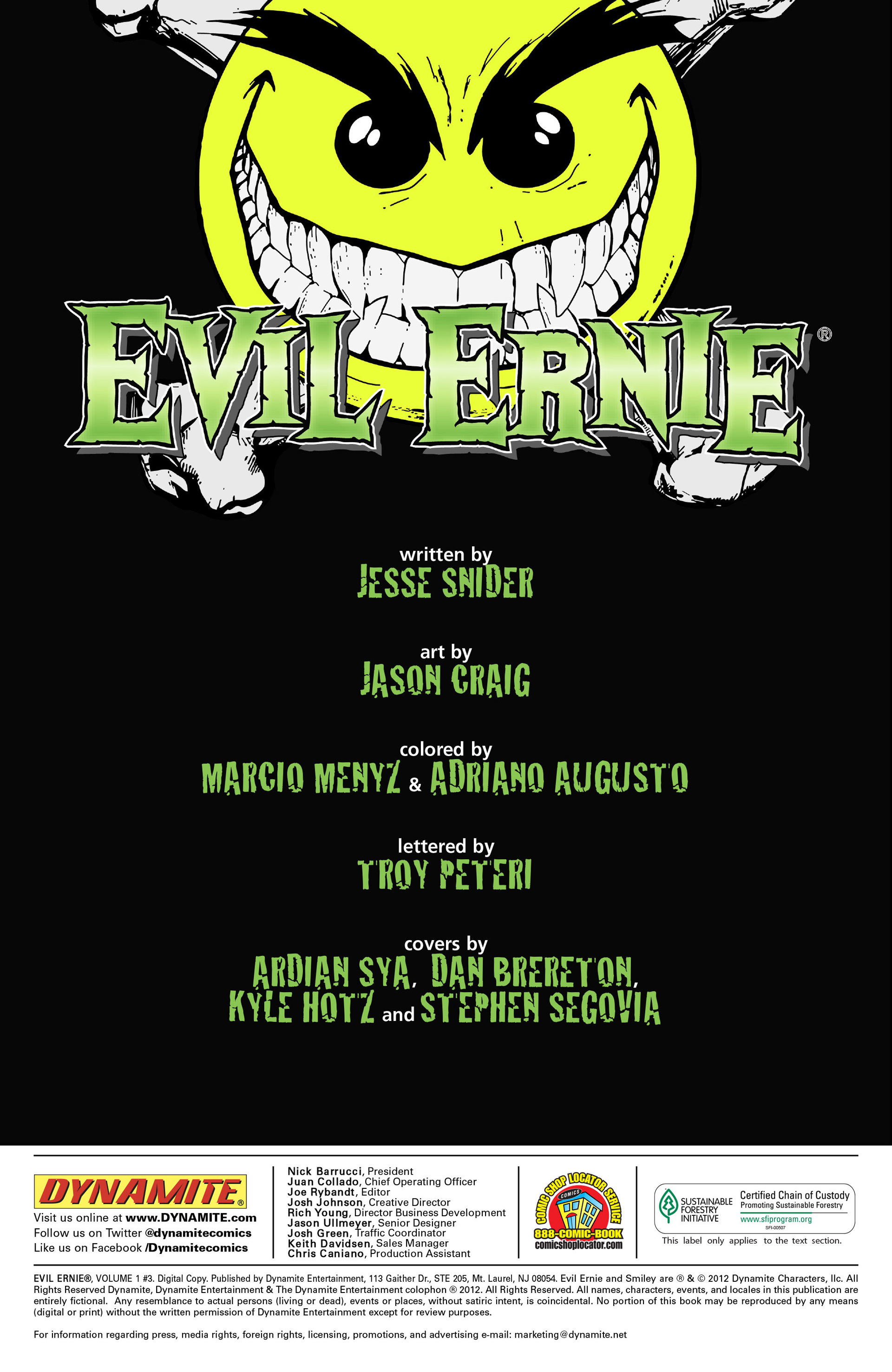Read online Evil Ernie (2012) comic -  Issue #3 - 5