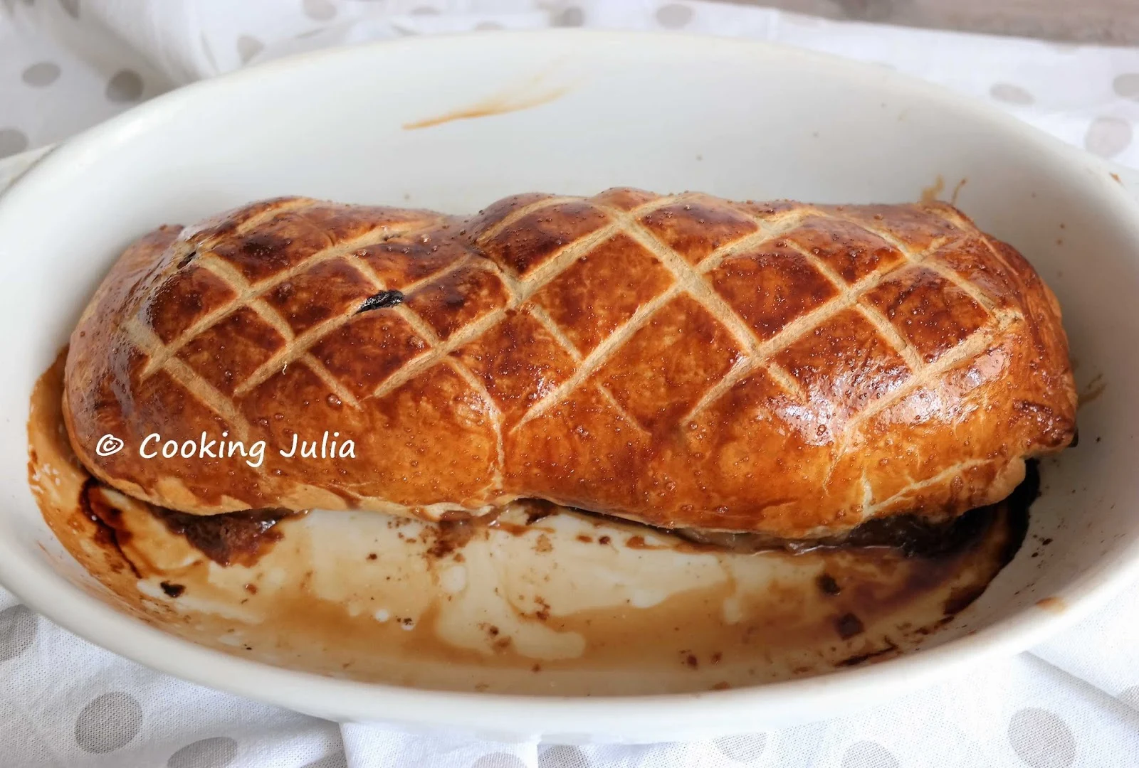 COOKING JULIA : FILET MIGNON DE VEAU EN CROÛTE