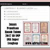 Juknis Penulisan Ijazah Tahun 2017 Sd Smp Sma Super Lengkap