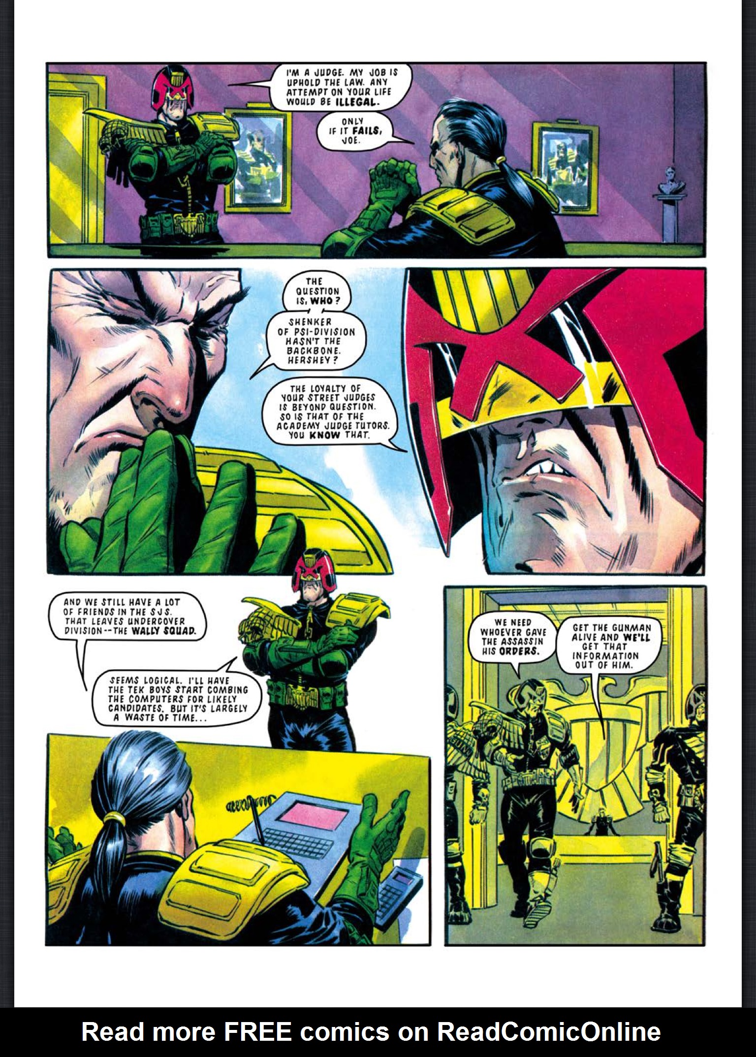 Read online Judge Dredd: The Complete Case Files comic -  Issue # TPB 20 - 170