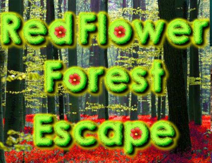 Games2Rule Red Flower Forest Escape