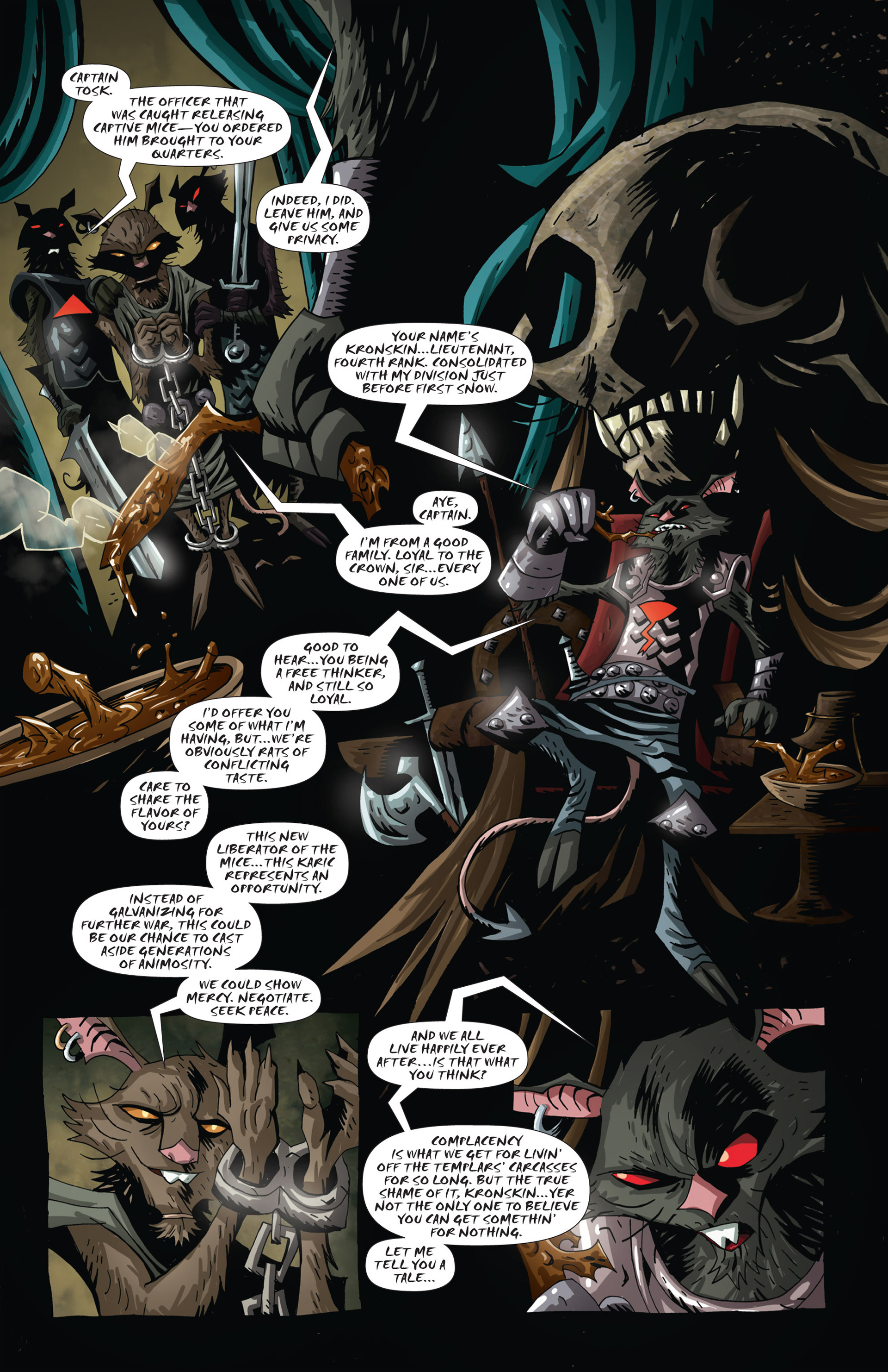 Read online The Mice Templar Volume 4: Legend comic -  Issue #4 - 13