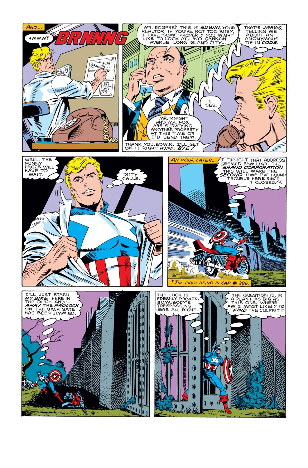 Read online Captain America (1968) comic - Issue #310 - 15