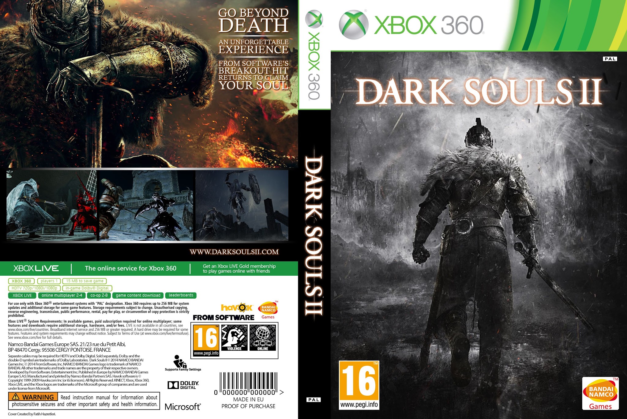 Dark Souls II Xbox 360 Ultra Capas dark-souls-ii-xbox-360-ultra-capas