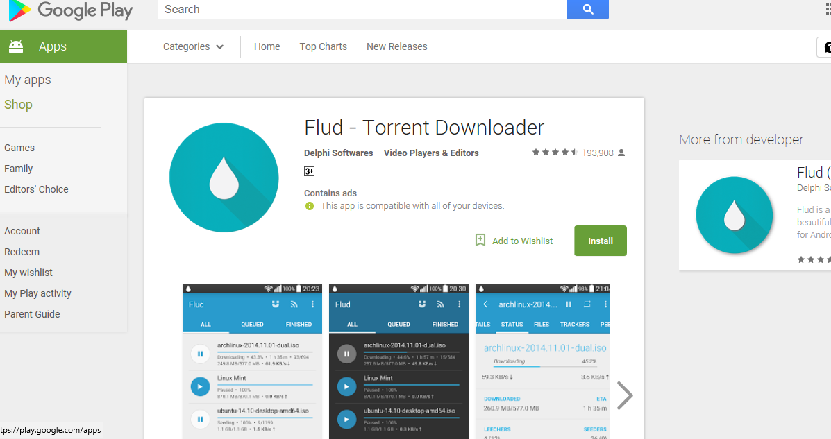 Tutorial How to Download from torrent using Smartphone with Flud