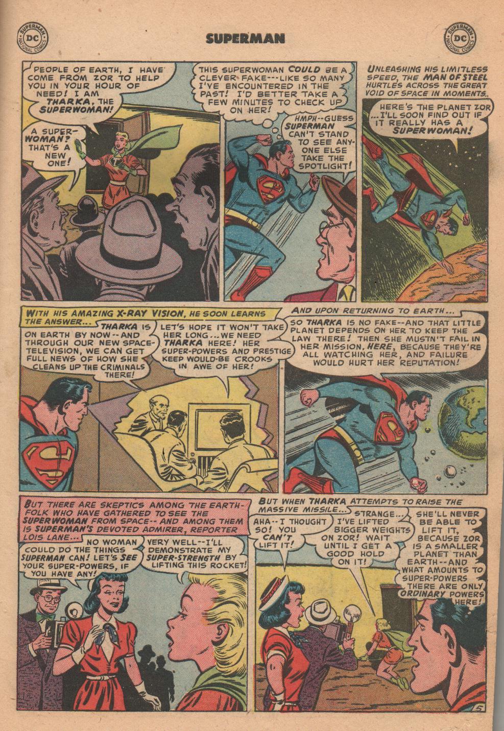 Read online Superman (1939) comic -  Issue #81 - 35