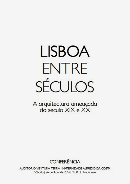 Livrete da I Conferência «Lisboa Entre Séculos»