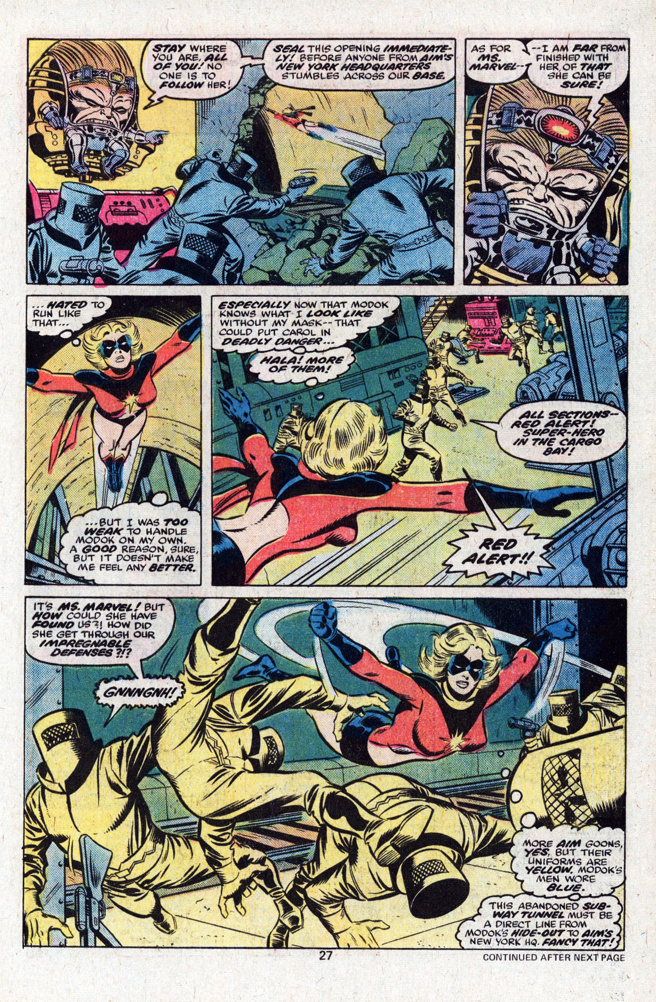Ms. Marvel (1977) issue 7 - Page 29