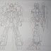 Real Grade Zeta Gundam Line Drawings