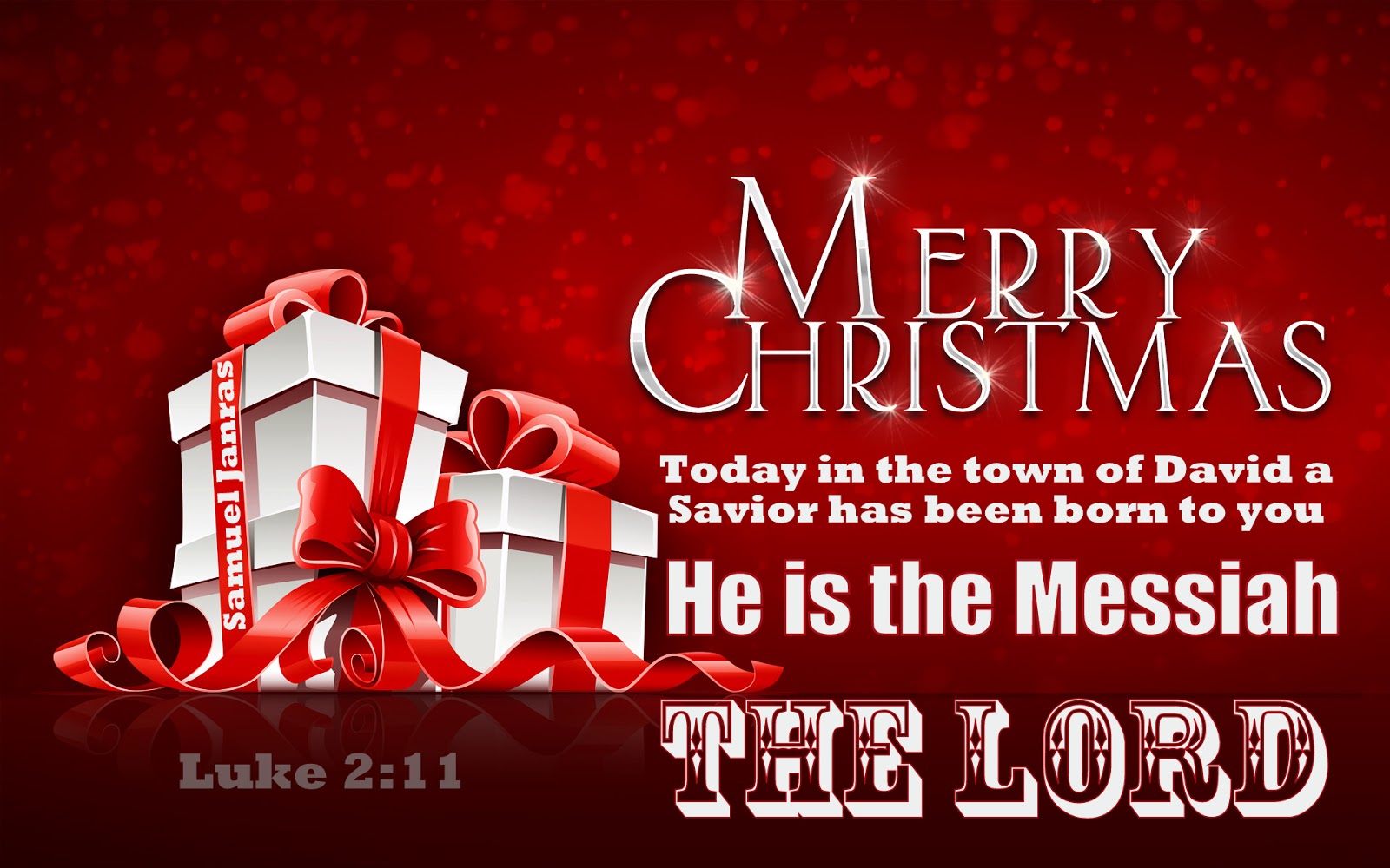 Merry Christmas Messiah The Lord Greetings