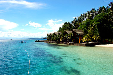 samal island pearl farm resort beach davao philippines tourists haven city