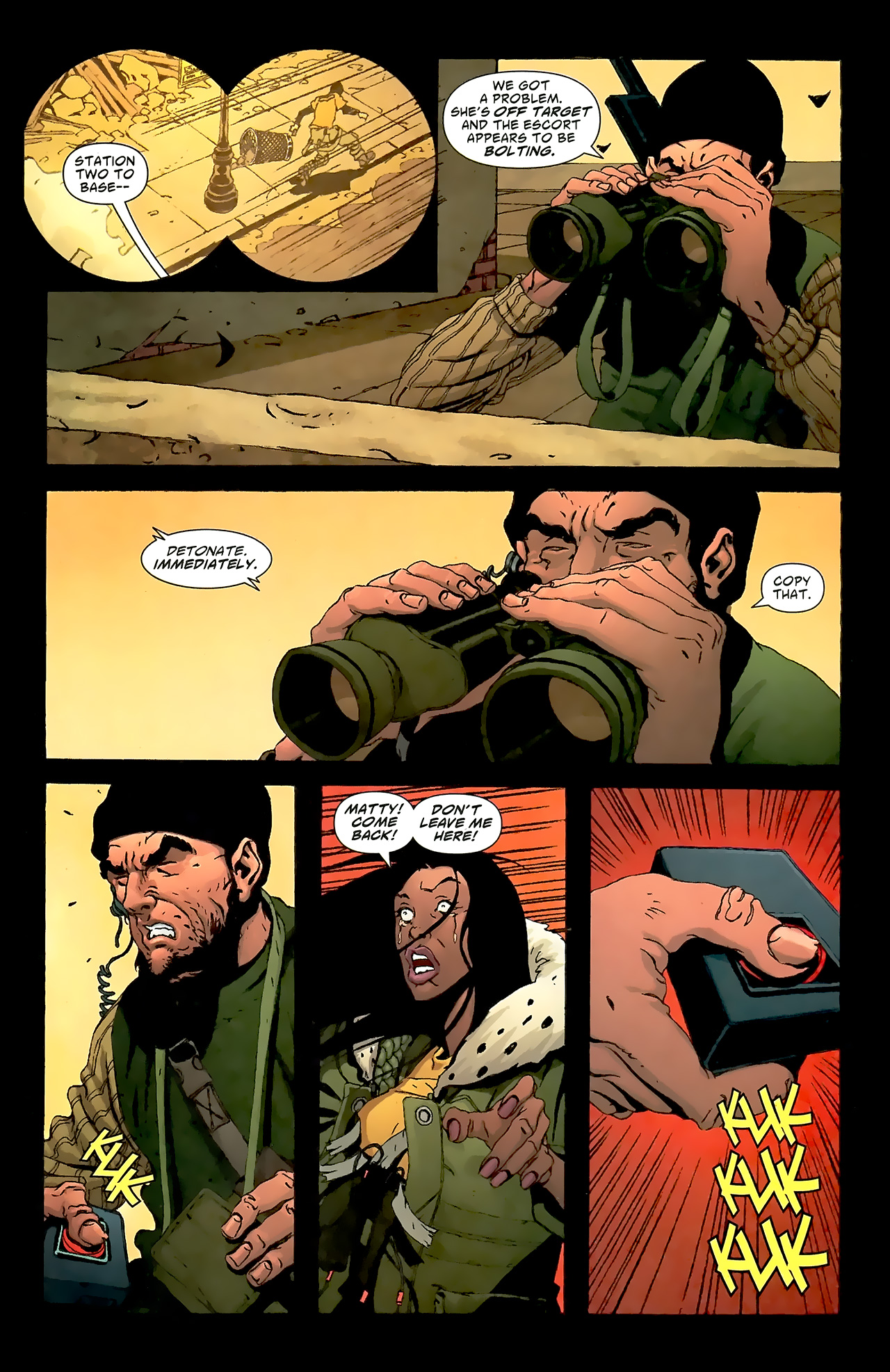 Read online DMZ (2006) comic -  Issue #15 - 14