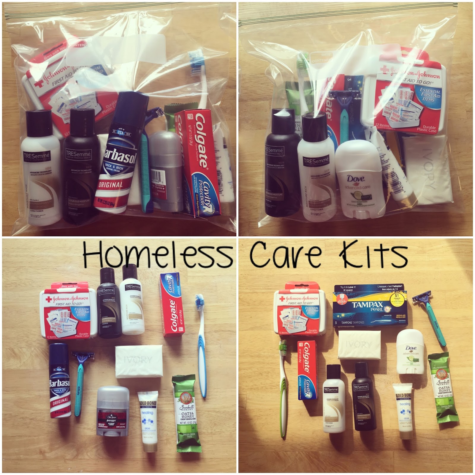 Care Kits For The Homeless