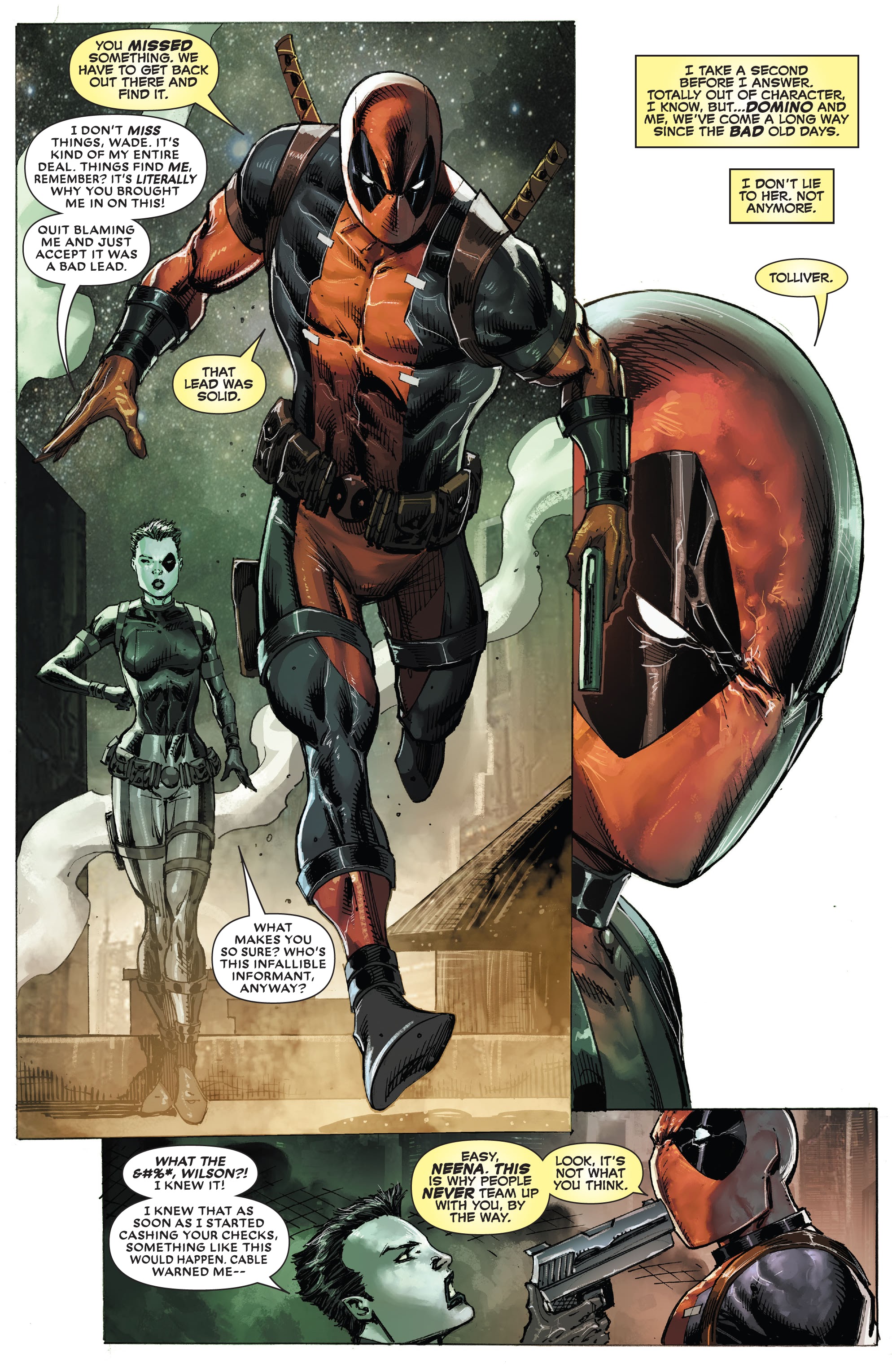 Read online Deadpool: Bad Blood (2022) comic -  Issue #1 - 16