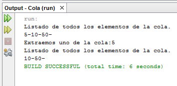 ESTRUCTURA DE DATOS: Cola en JAVA