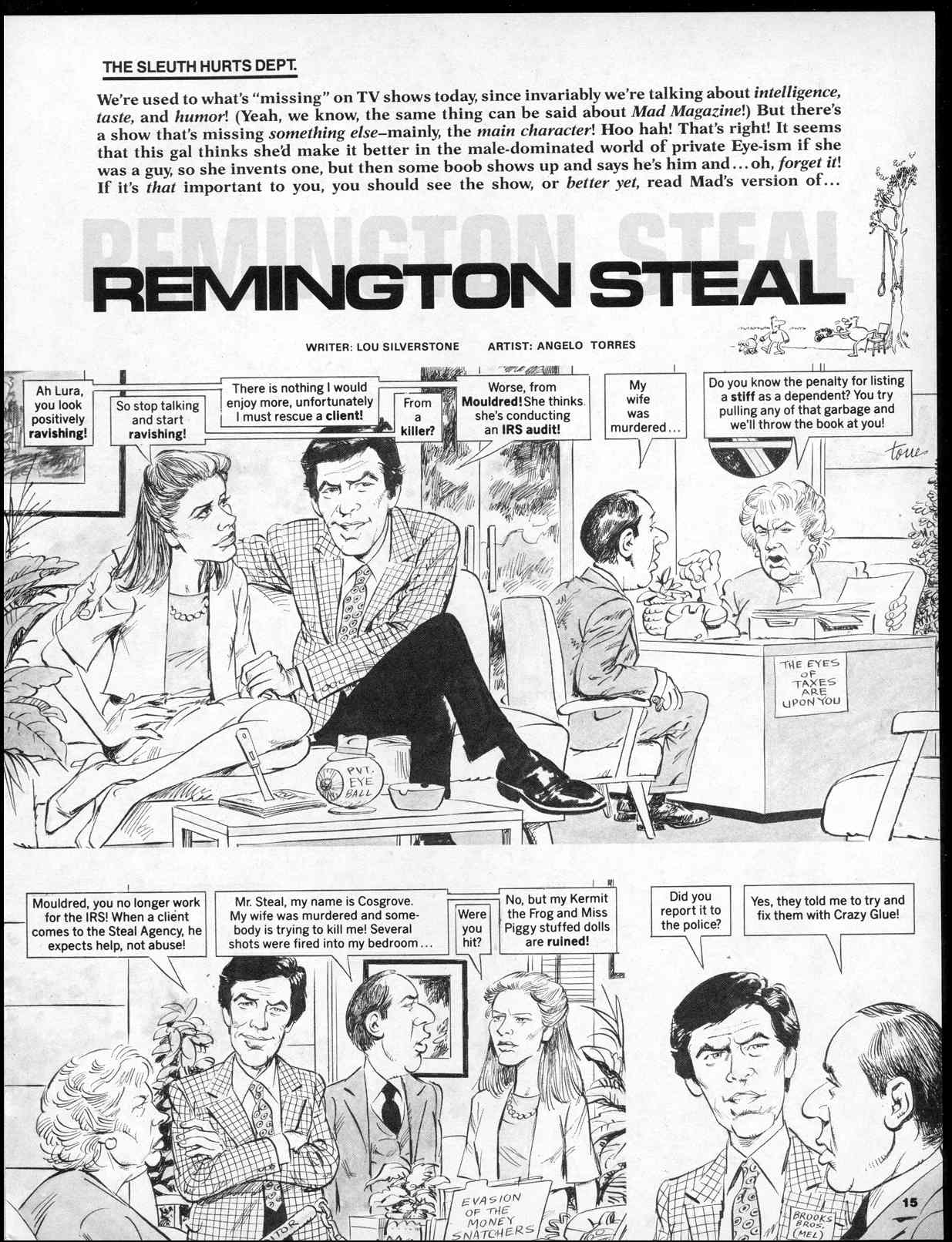 Read online MAD comic -  Issue #248 - 17