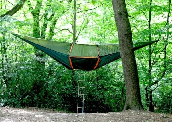 Original and lightweight structures for camping comfortably