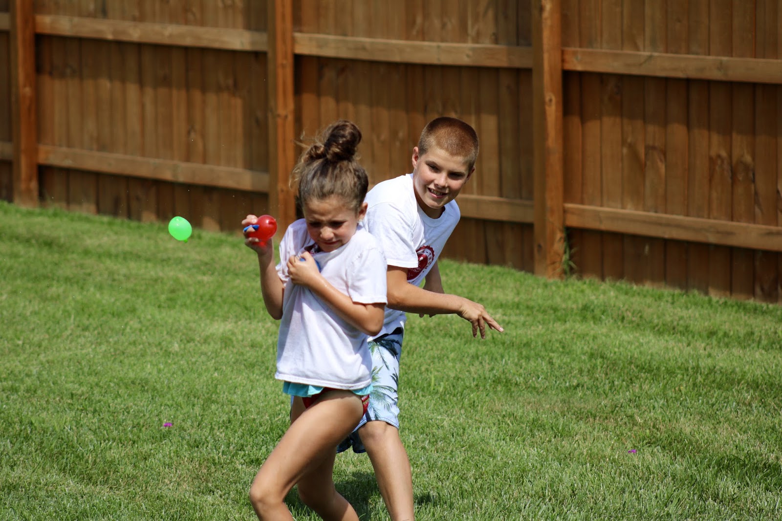 Bolling With 5 Water Balloon Fight!