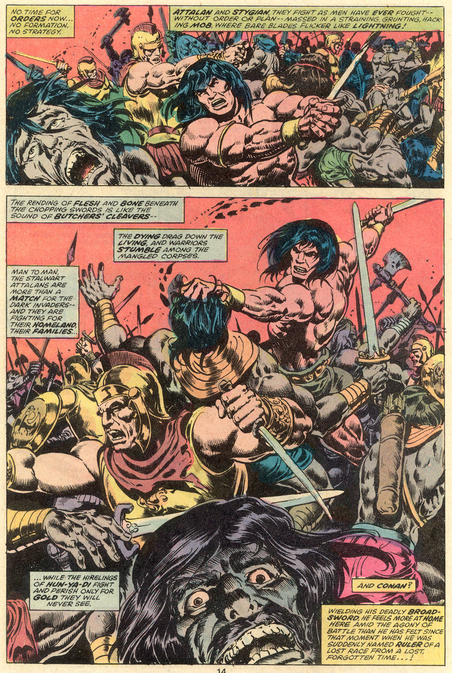Conan the Barbarian (1970) Issue #81 #93 - English 9