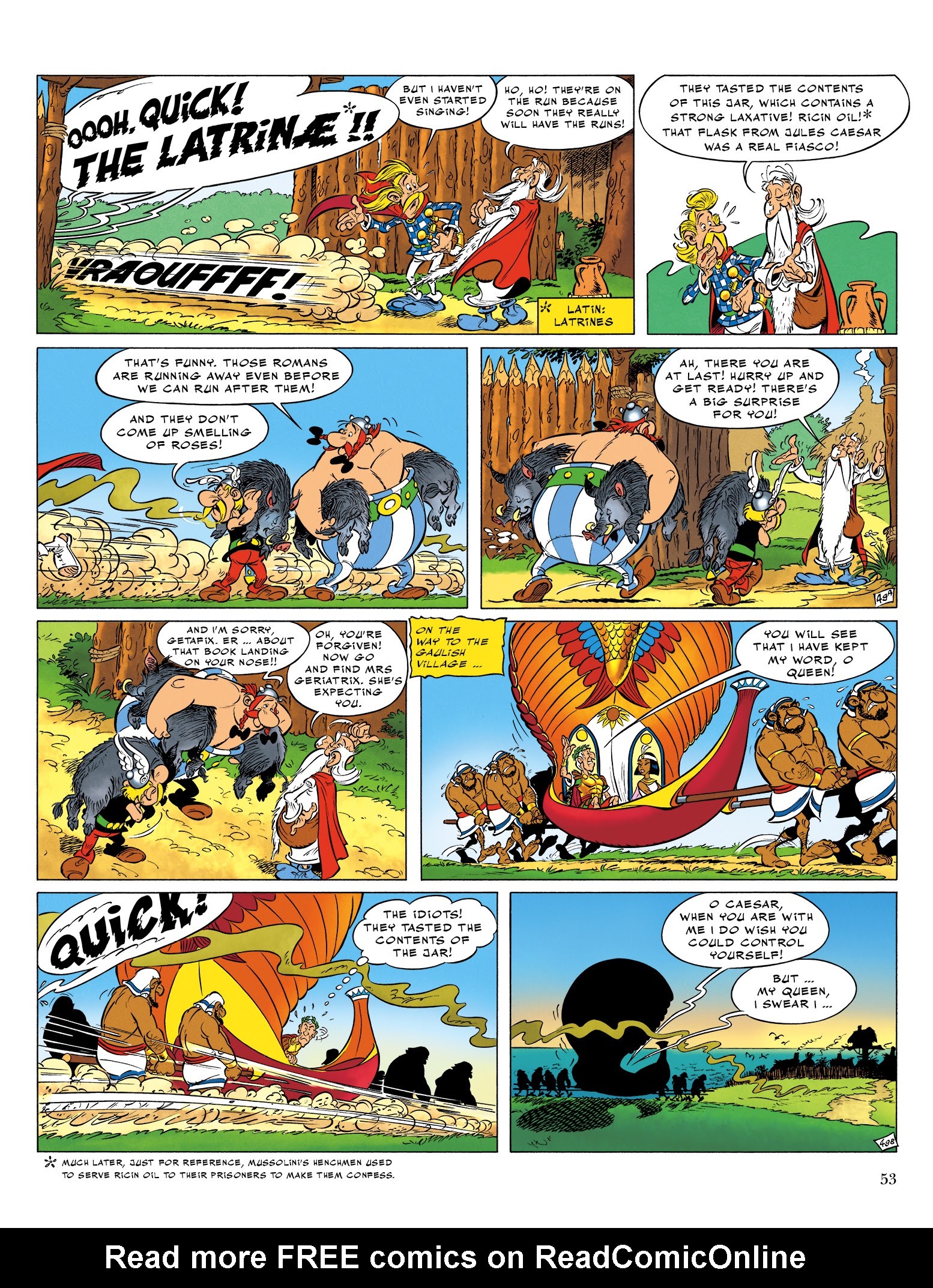 Read online Asterix comic -  Issue #34 - 54