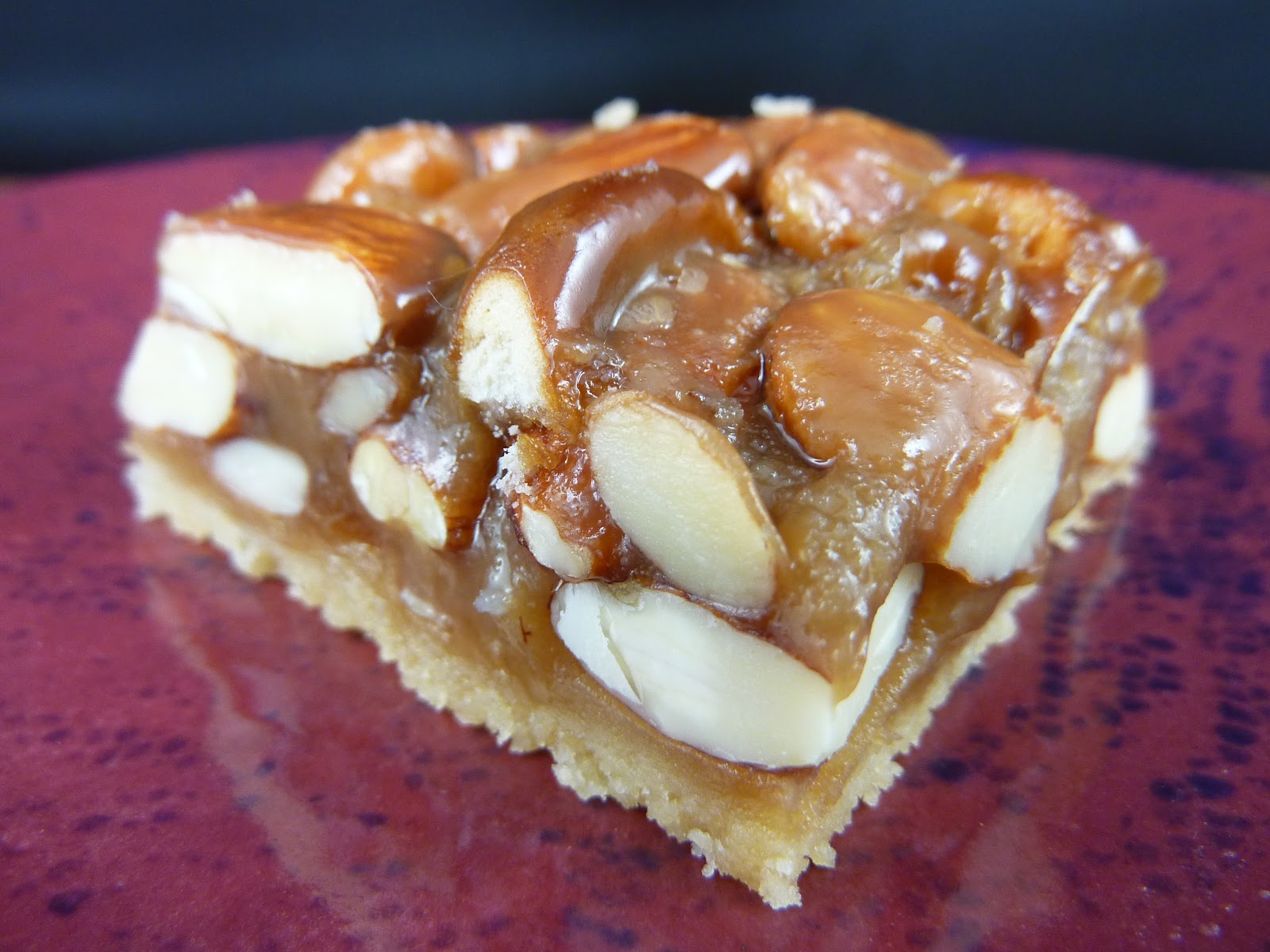 Cookies on Friday Caramel Almond Pretzel Bars
