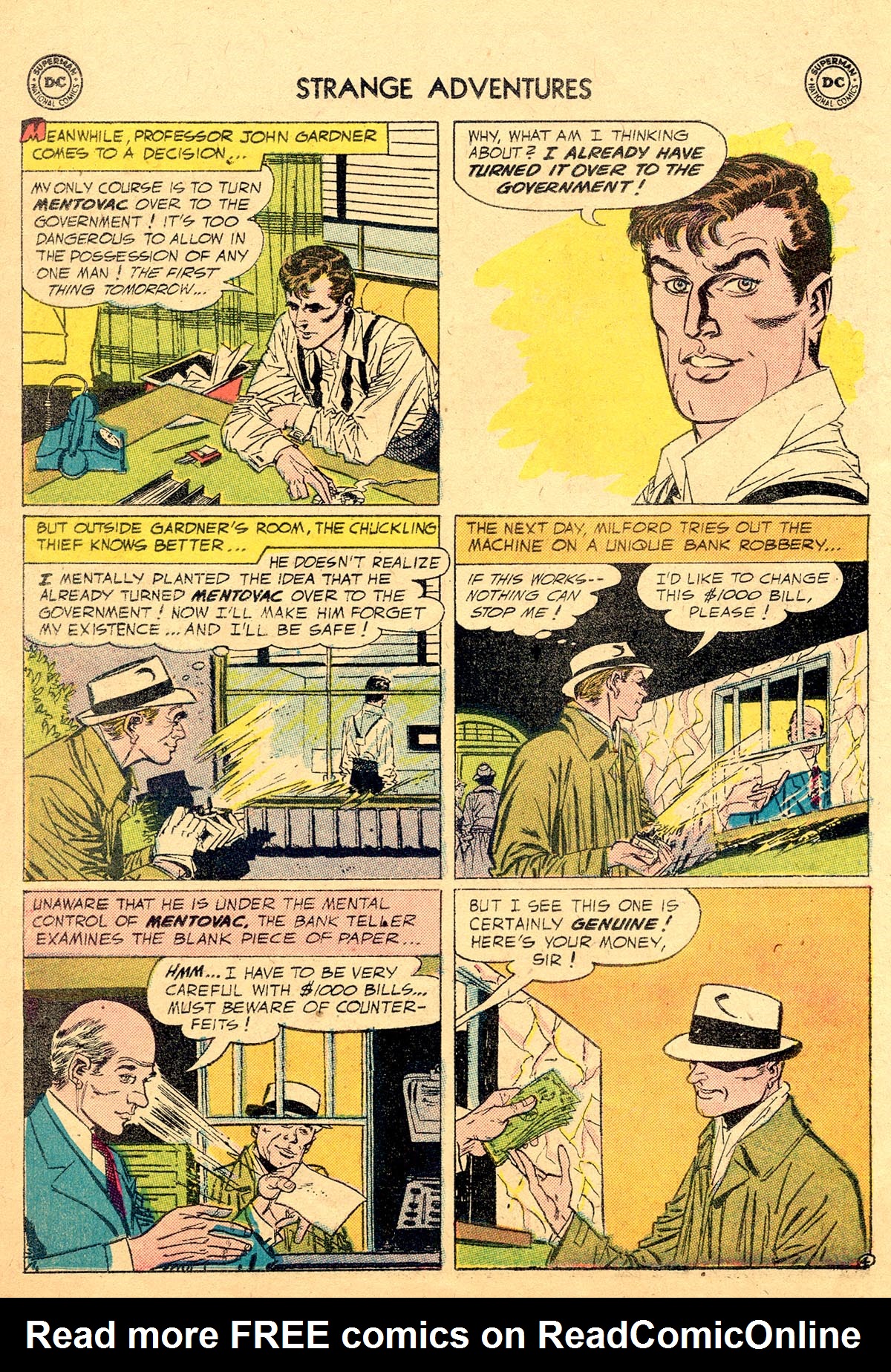 Read online Strange Adventures (1950) comic -  Issue #70 - 22