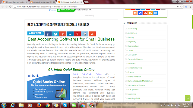 Best Accounting Softwares for Small Business