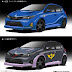 Zeonic Toyota revealed concepts for Black Tristar and Ramba Ral Custom Toyota Auris