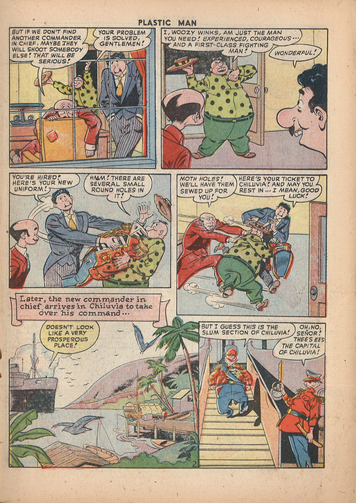 Read online Plastic Man (1943) comic -  Issue #15 - 27