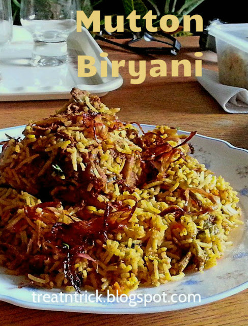 Mutton Biryani Recipe @ treatntrick.blogspot.com