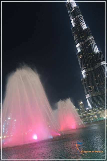 Dubai Fountain ou Fonte de Dubai