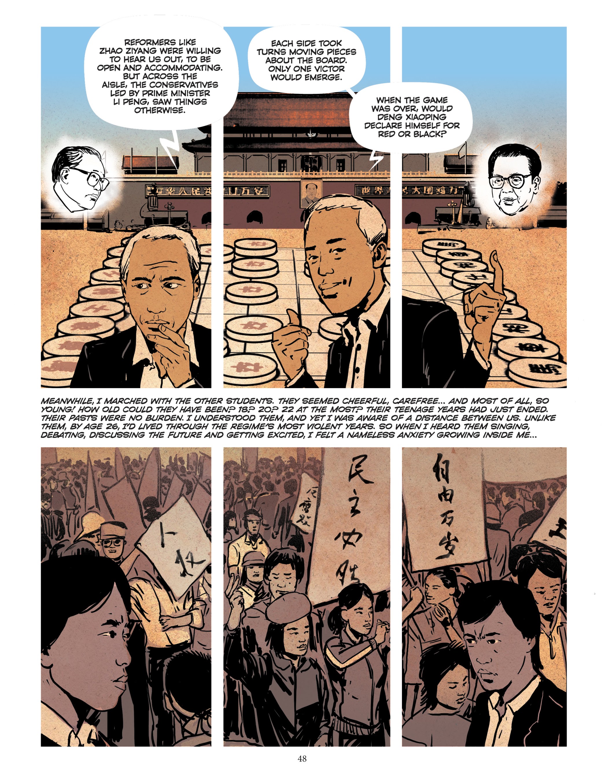 Read online Tiananmen 1989: Our Shattered Hopes comic -  Issue # TPB - 51