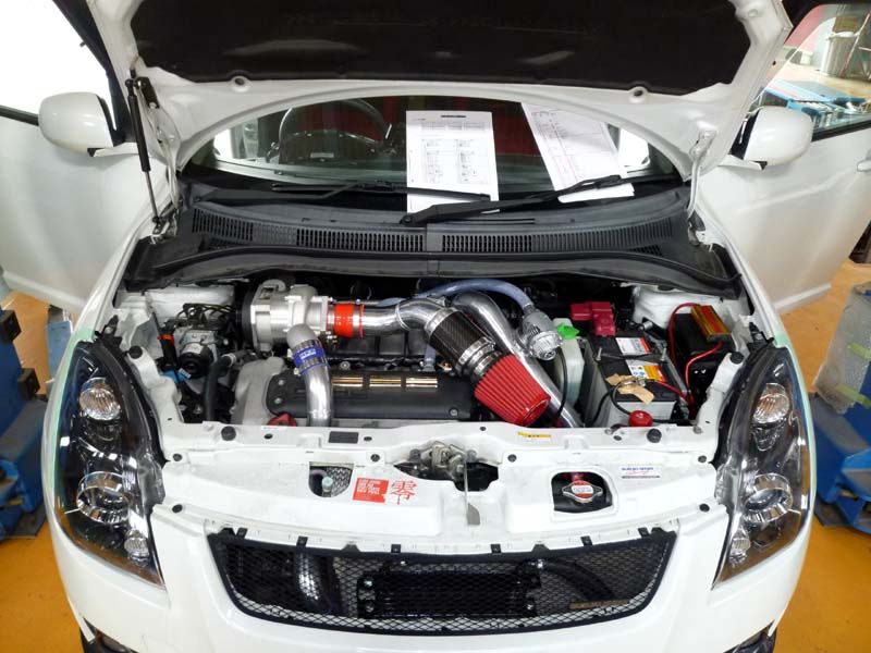 SUZUKI SWIFT Top Fuel Supercharger Kit