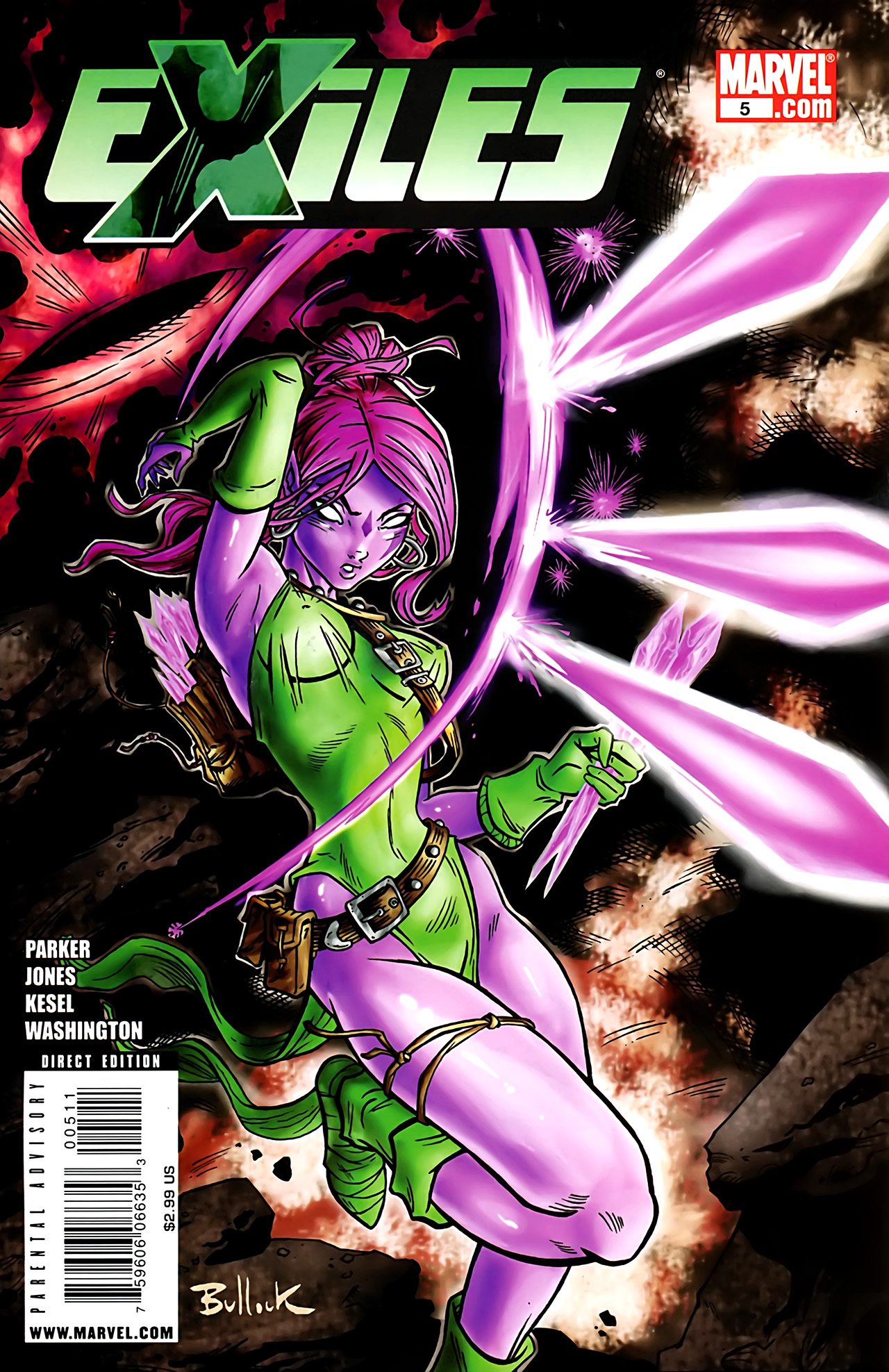 Read online Exiles (2009) comic -  Issue #5 - 1