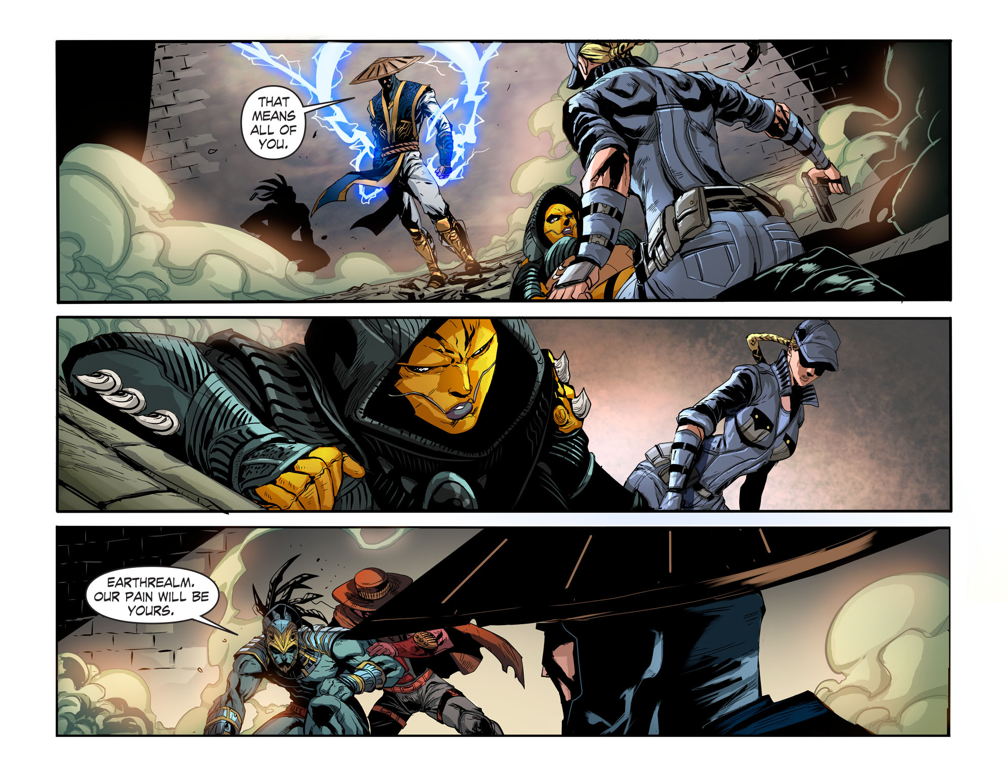 Read online Mortal Kombat X [I] comic -  Issue #5 - 5