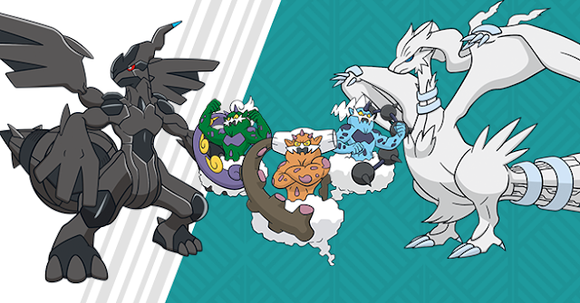 Lendários de Pokémon Black & White são revelados - Arkade