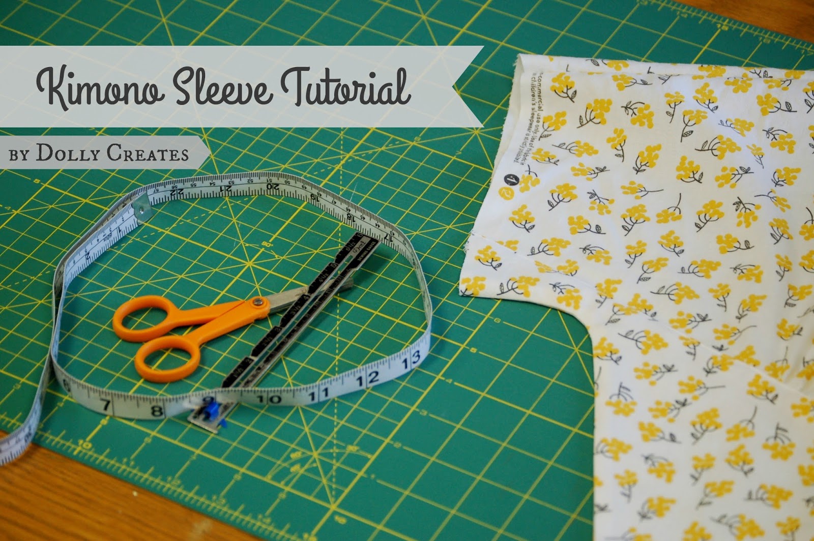 Dolly Creates Tutorial • Kimono Sleeves
