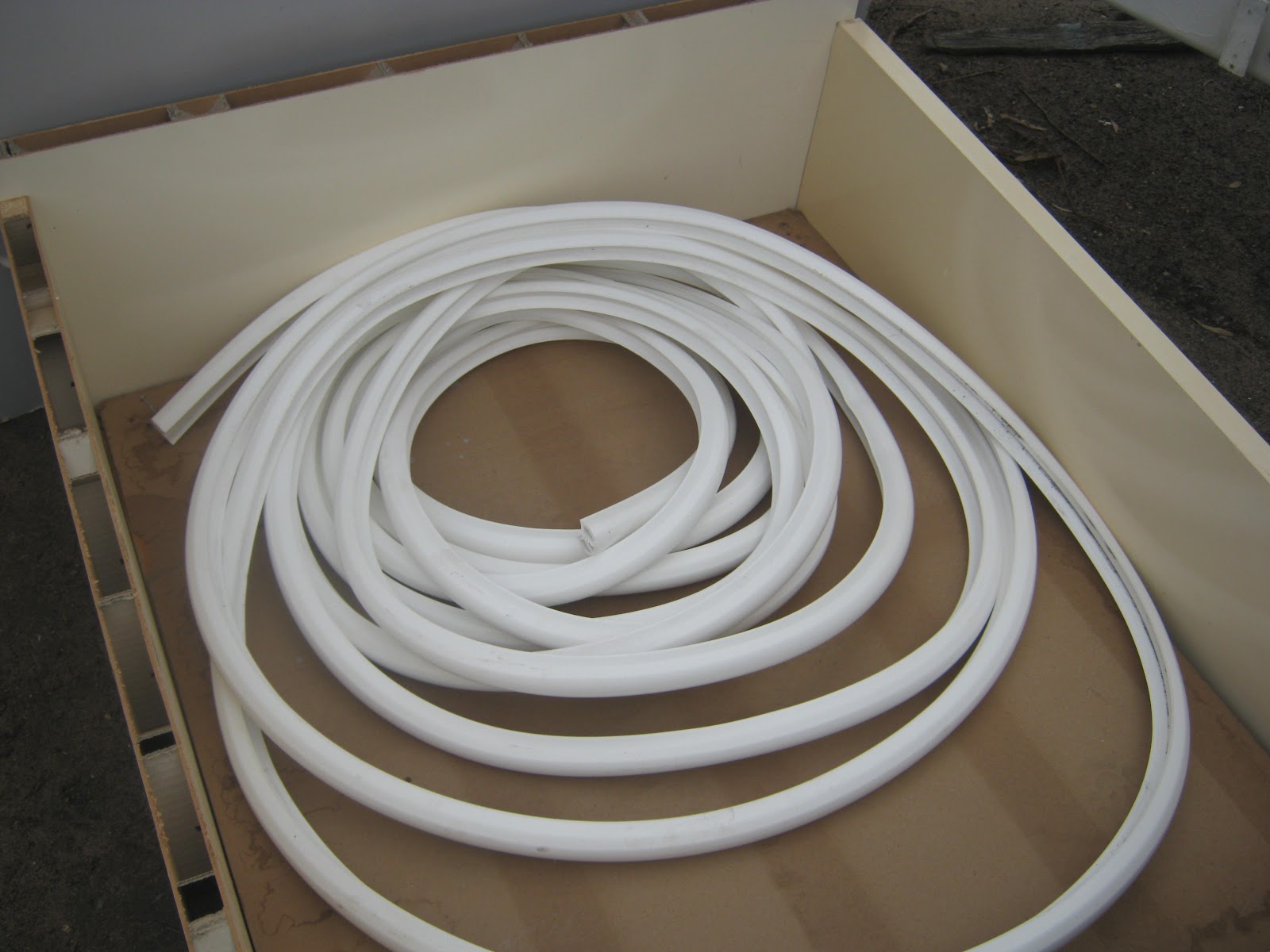 Pompei's Marine Wholesale paints gunwale rubber fitting