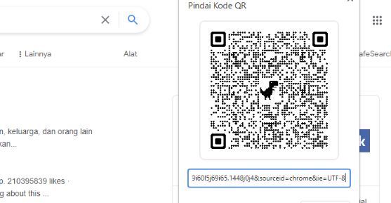 Cara Membuat QR Code Halaman Google Chrome