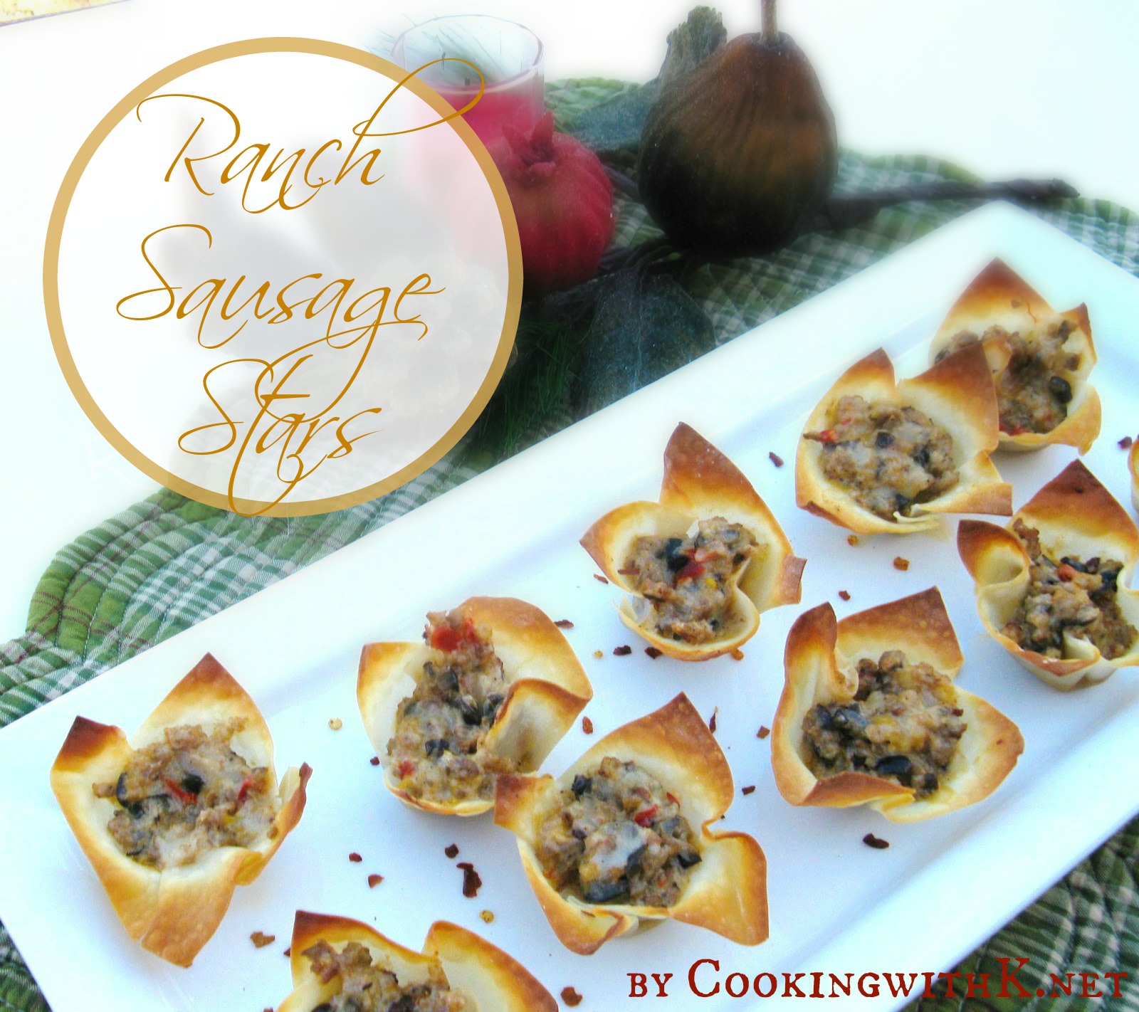 Hidden Valley Ranch Sausage Stars